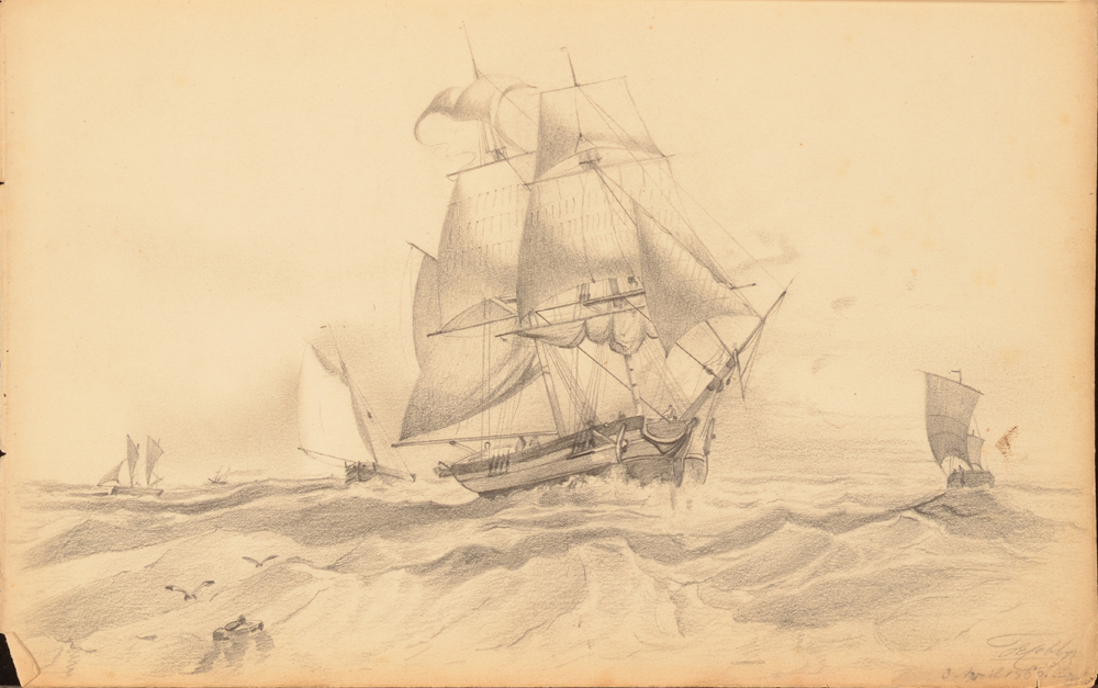 Johan Godefriedus Coblijn — Signed and dated 1860