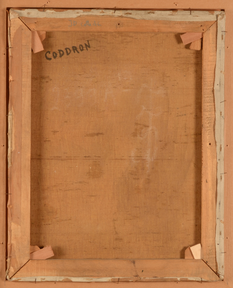 Oscar Coddron — Back of the canvas