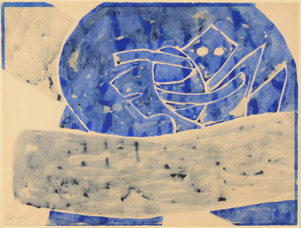 Georges Collignon — the watercolour without its frame