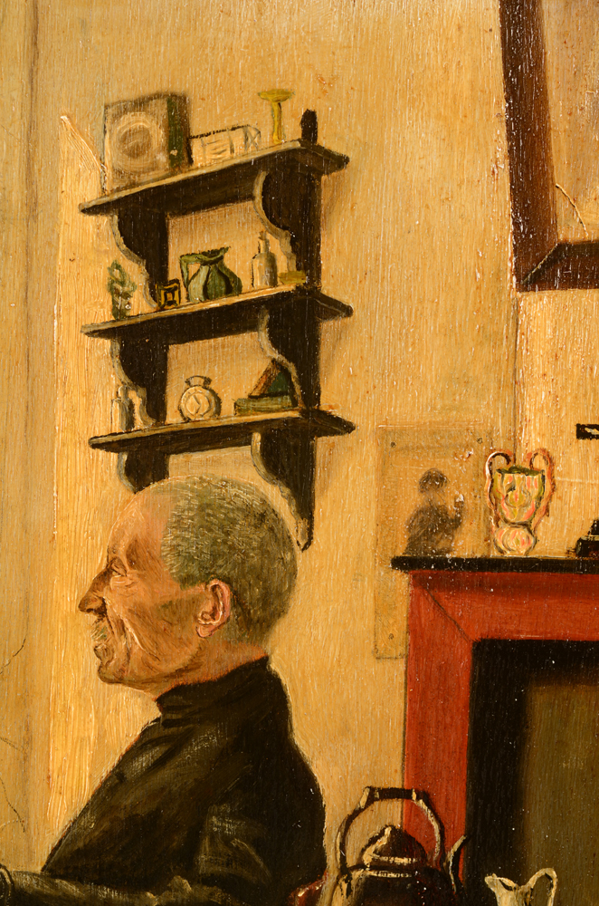 Ardouin Cools — Detail of the painting