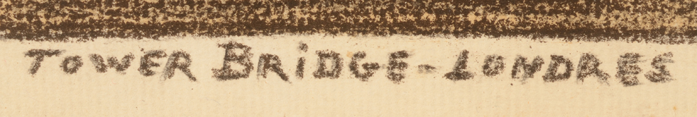 Omer Coppens — Title of the work, bottom left