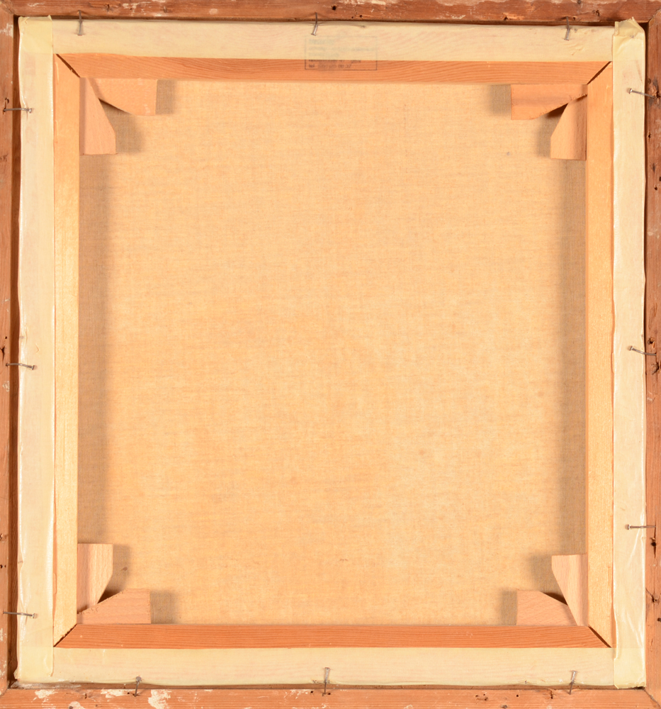 Louise Coupe — Back of the painting