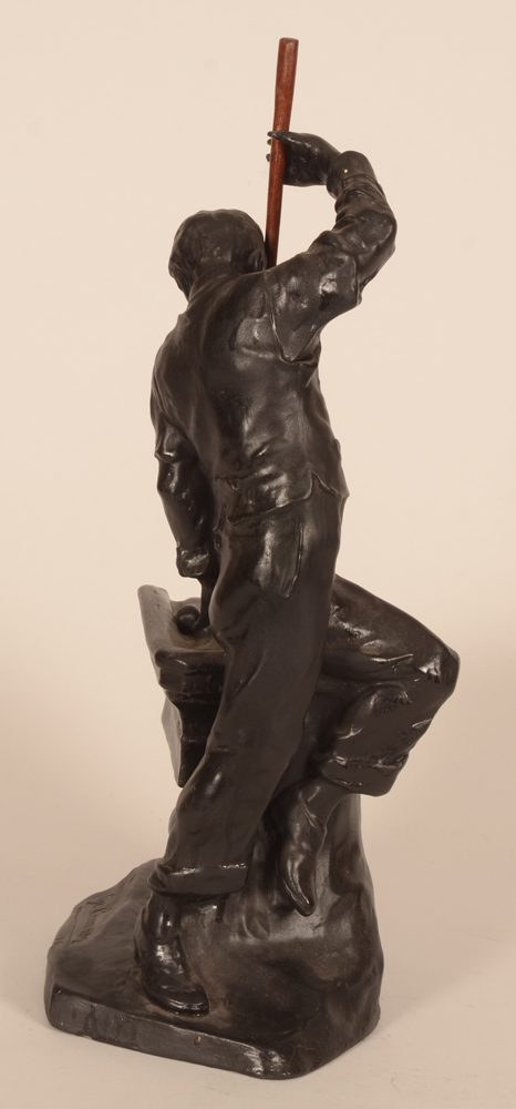 Cyriel Couvreur — Back of the sculpture