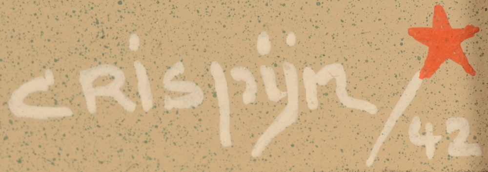 Emiel Octaaf Crispijn — Signature of the artist and date, bottom right