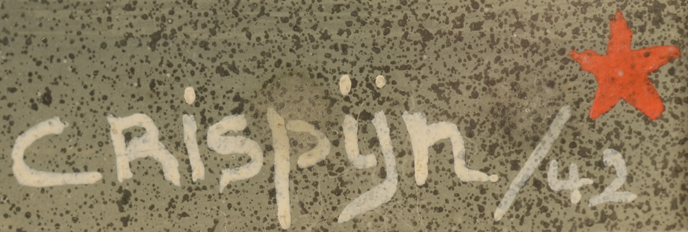 Emiel Octaaf Crispijn — Signature of the artist and date, bottom right