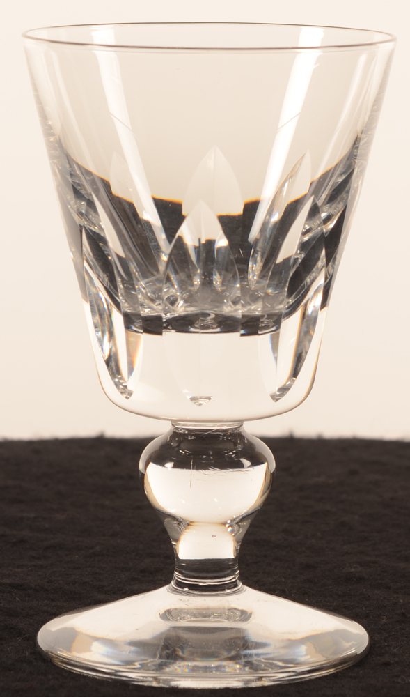 Cristallerie St-Louis Jersey 131 — Cristallerie St-Louis, modele Jersey, verre en cristal, hauteur 131 mm