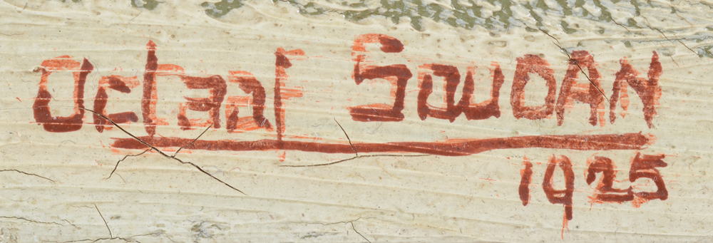 Octave Soudan — Signature and date by the artist, bottom right