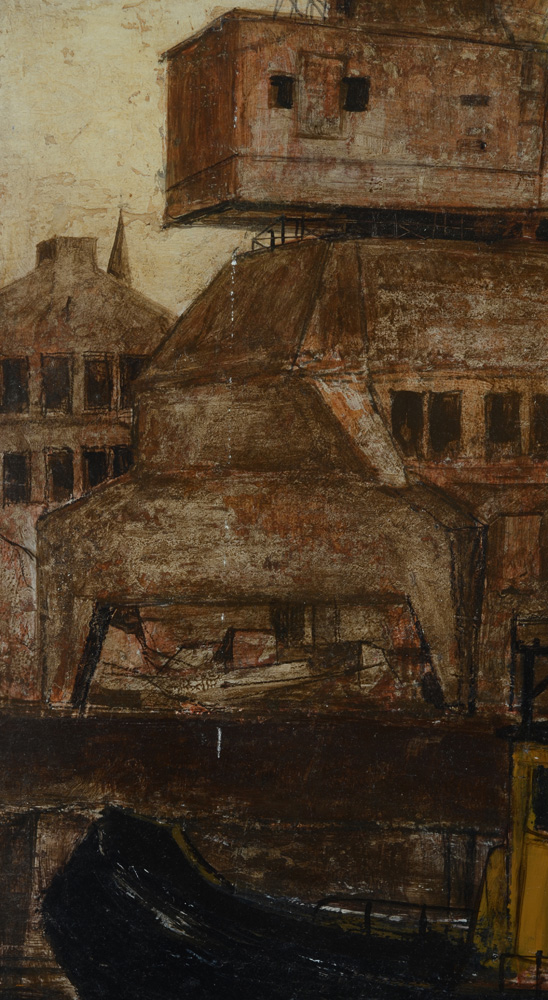 Toon (Antoon) Bogaert — Detail of the rubbing and some loss of paint