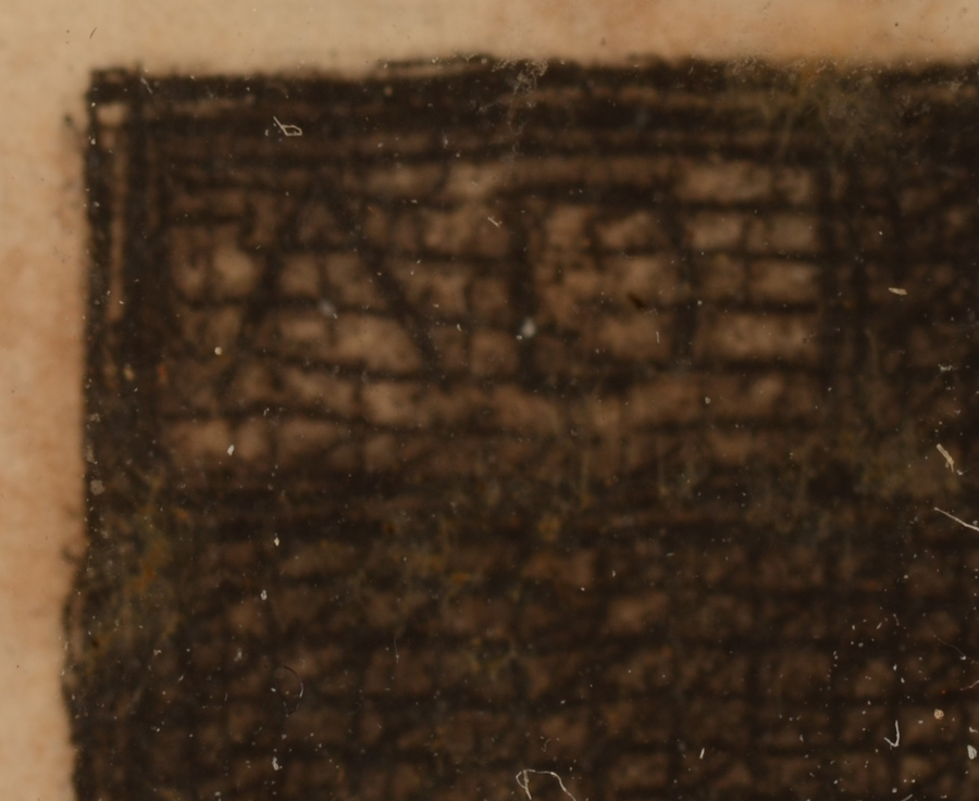 Auguste Danse — Monogram signature in top left corner of the plate