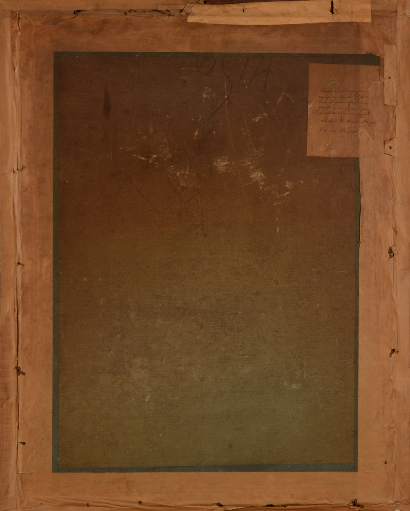 Philippe de Bourbon et Bragance — Back of the drawing