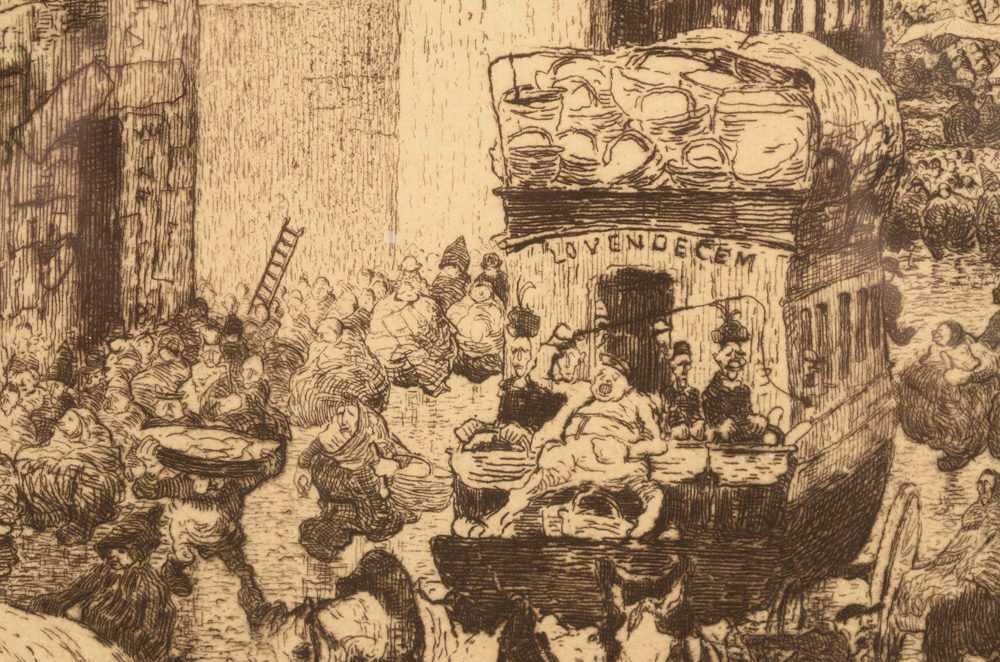 Jules De Bruycker — Detail of the coach to and from Lovendegem