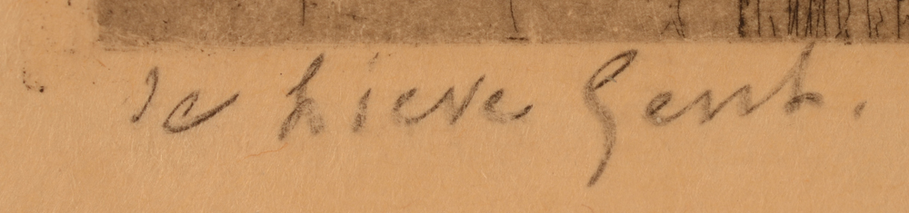 Jules De Bruycker  — Title in Dutch, bottom left