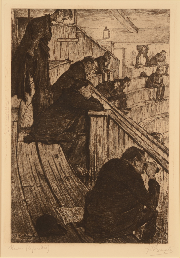 Jules De Bruycker — Eau-forte, de 1907, signée