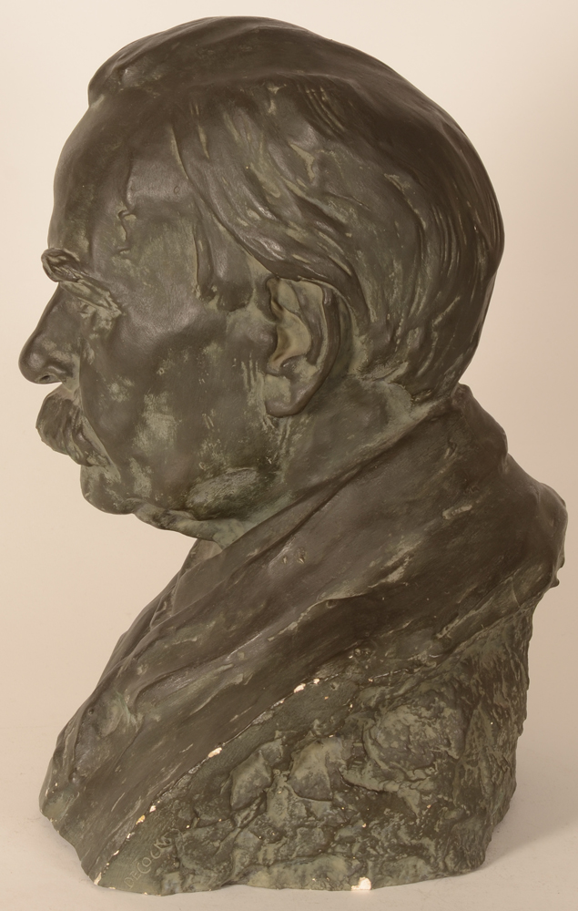 Carl De Cock — Profile of the bust