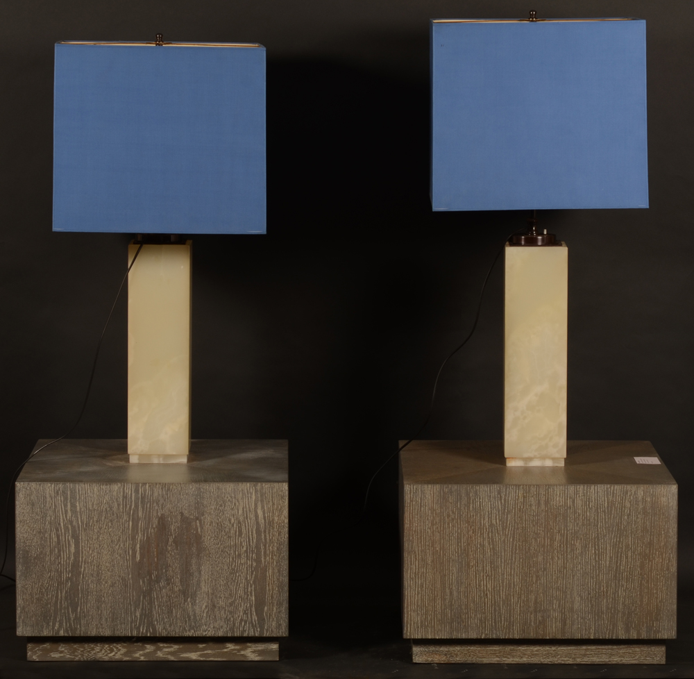 De Coene — the pair in daylight, showing the adjustable heights