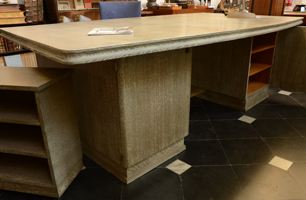 De Coene Freres — View of the other side, showing two cabinets with shelves.