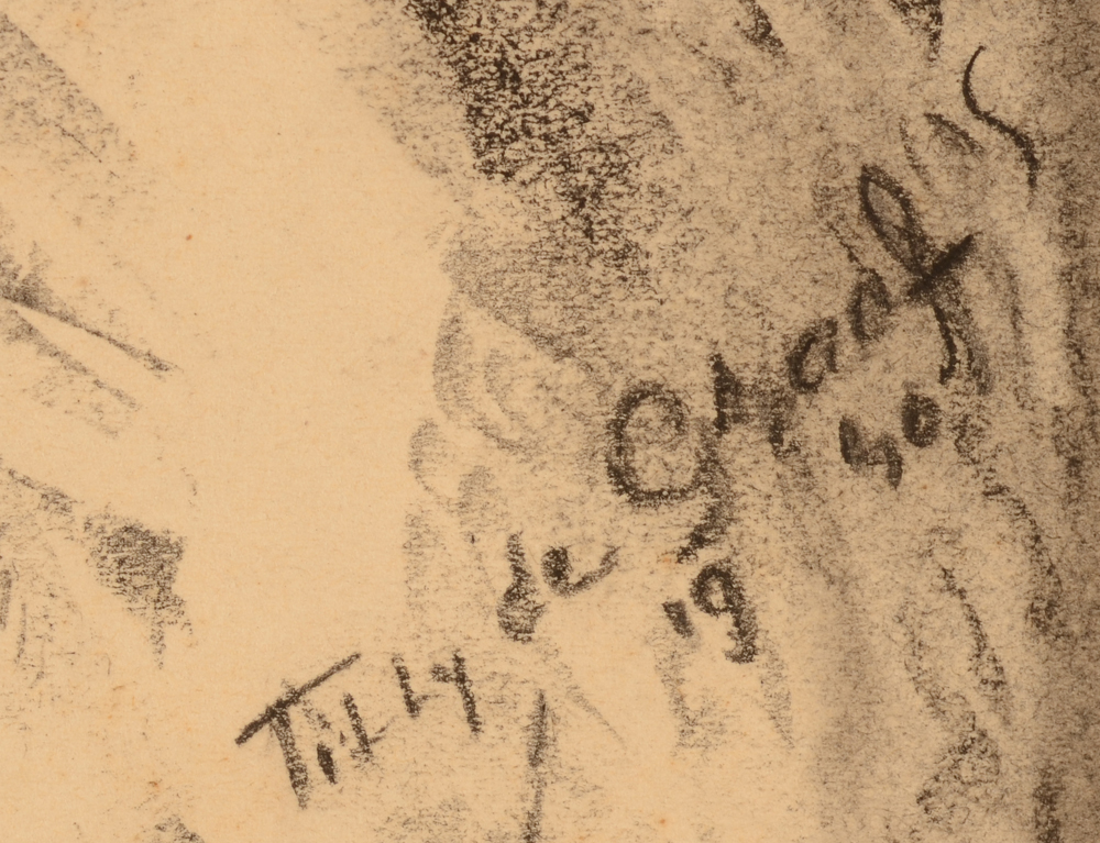 Tilly De Graaf — Signature of the artist and date bottom right