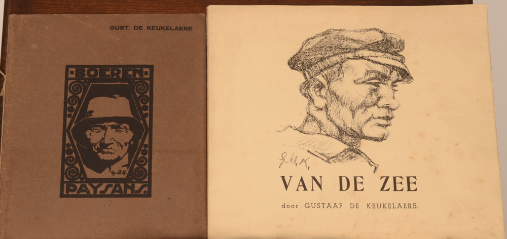 Gustave De Keukelaere — The covers of the books