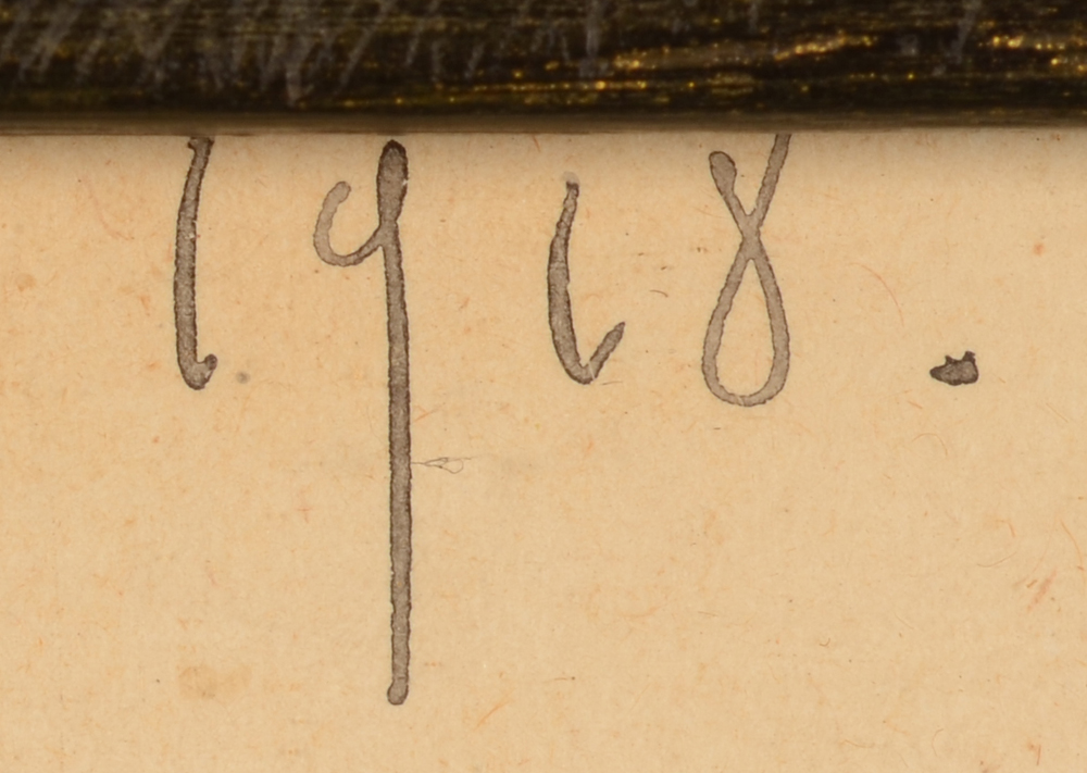 Rene De Pauw — Date top right