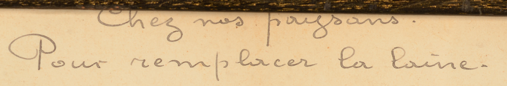 Rene De Pauw — Text on top of the paper