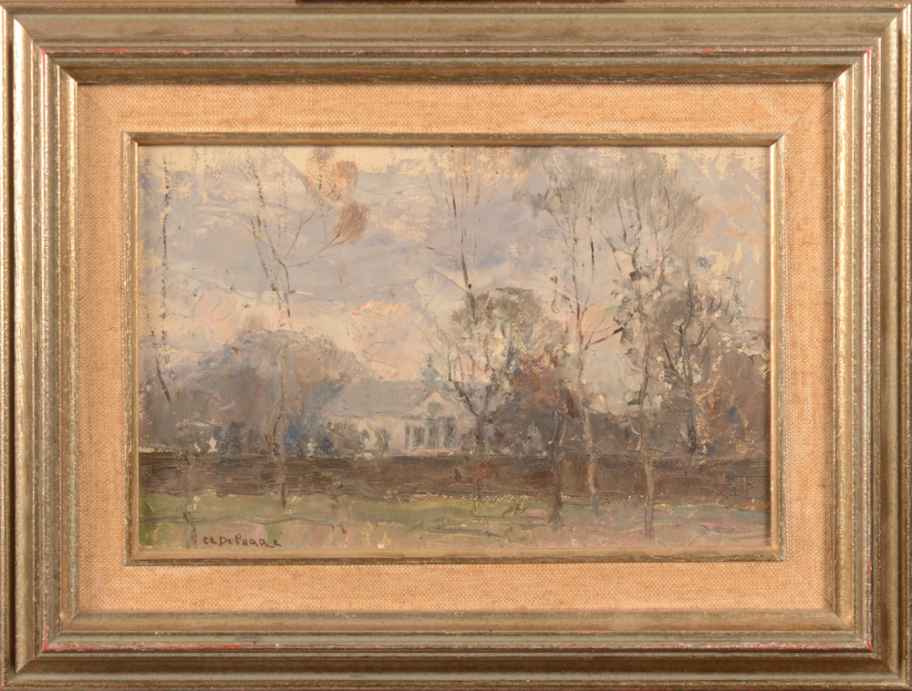 Clement De Porre — The painting in its frame