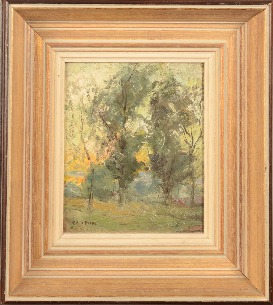 Clement or Clément De Porre  — the painting in its modern frame