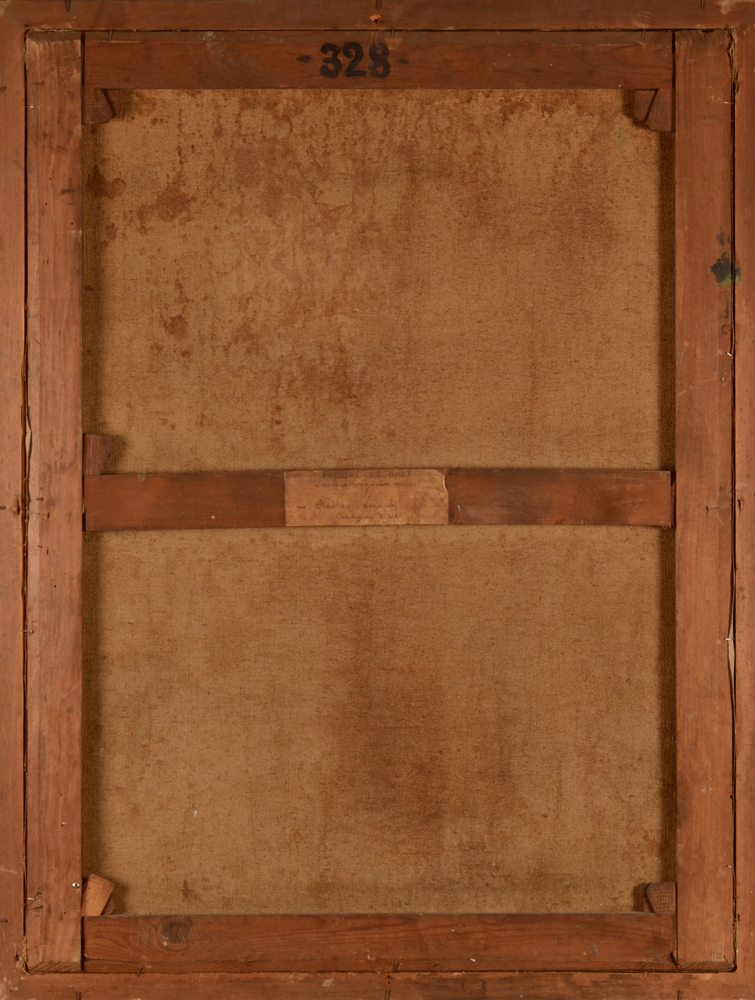 Frédéric De Smet — Back of the canvas