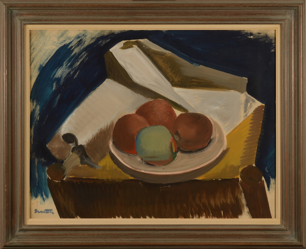 Jules De Sutter — The painting in its frame