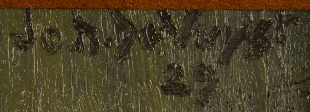 Jo. N. De Vuyst — Signature of the artist and date, top right