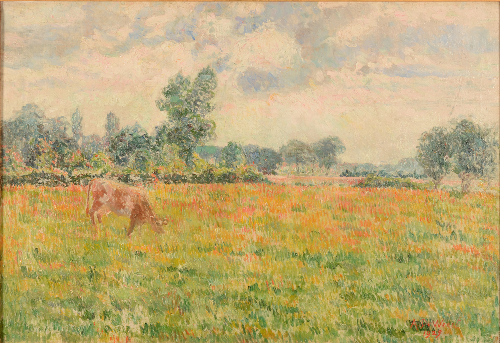 Anna de Weert — the painting without its modern frame