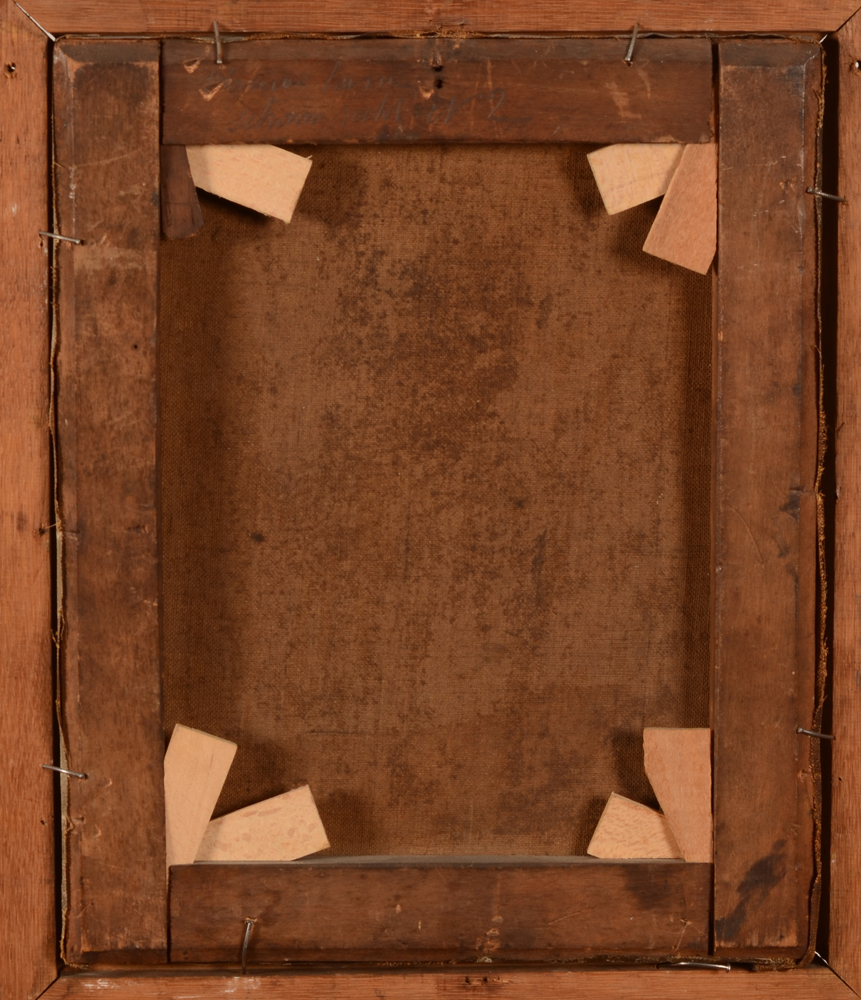 Lieven De Winne — Back of the canvas