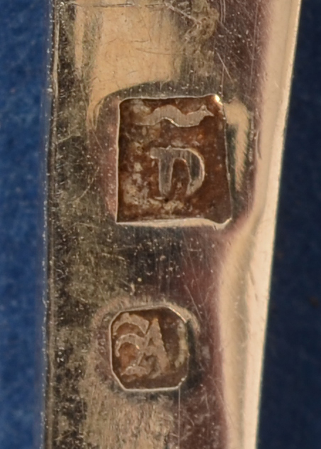 Delheid Frères — Makers mark and alloy mark on all the items