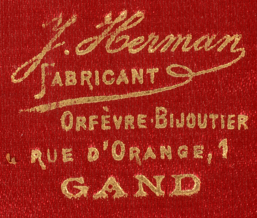 Delheid Frères — Retailers mark in the original box