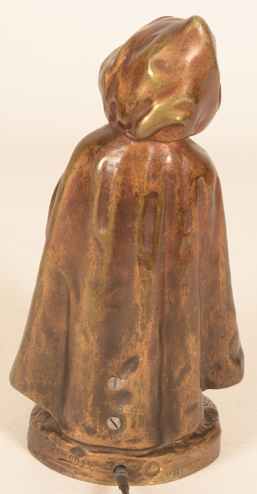 George Demange — Back of the sculpture