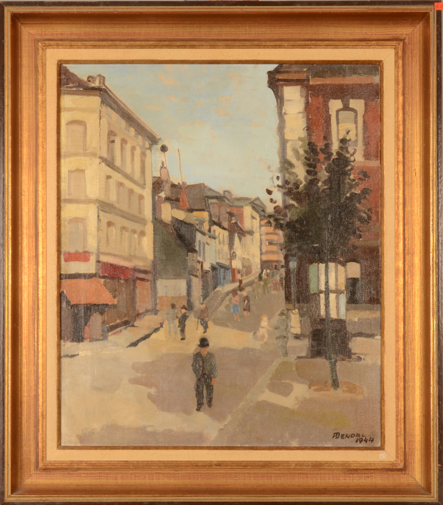 André Dendal Brussels 1944 — in the original frame<br>