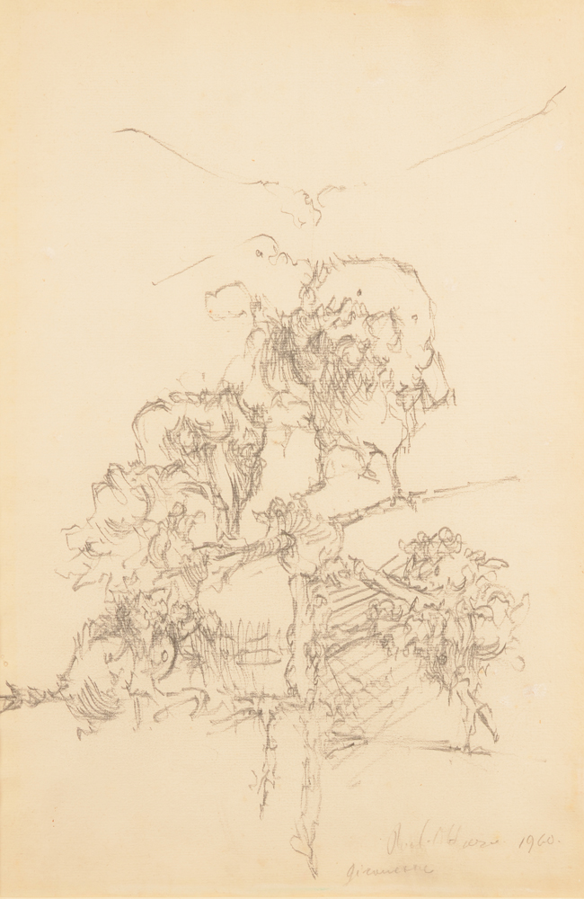 Roel D‘Haese — Dessin original, signé et daté en bas à droite, de 1960