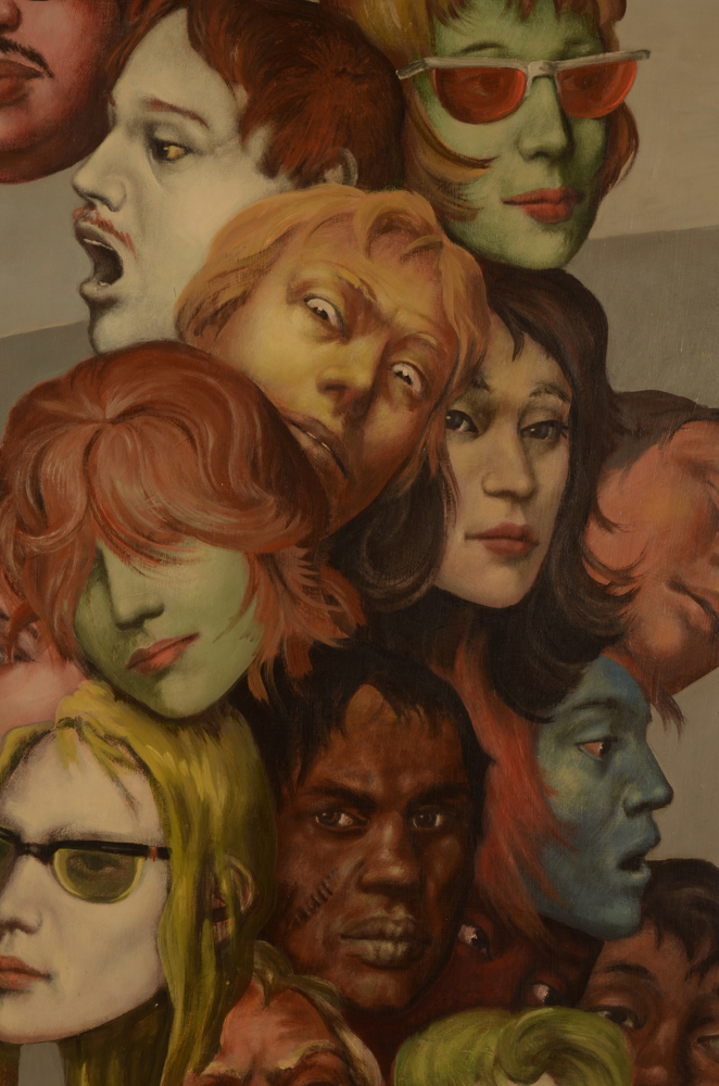 Camille D'Havé — Detail of the painting