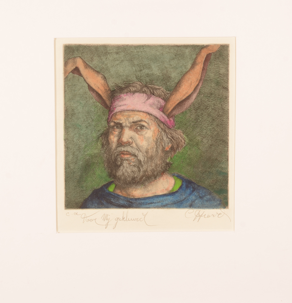Camille D'Havé — Unframed, but with gard paper