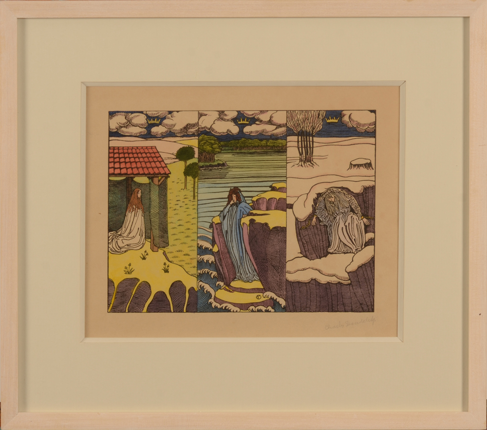 Charles Doudelet — The print in its modern frame