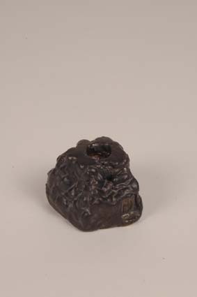 1967-1970 — Candlestick, 5 x 6,5 cm, impressed mark "JM".