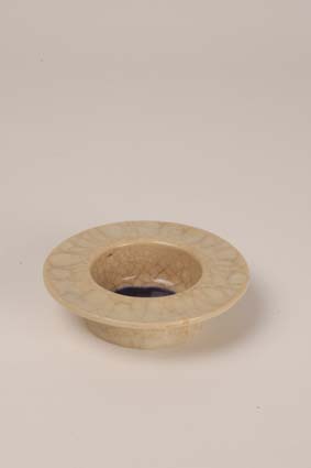1967-1970 — Dish, 3 x 12 cm, signed "Joost Mar&eacute;chal" (bottom).