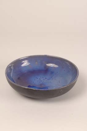 1967-1969 — Bowl, 5,5 x 21,5 cm, signed "Joost Mar&eacute;chal" (bottom) &amp; impressed mark "JM".