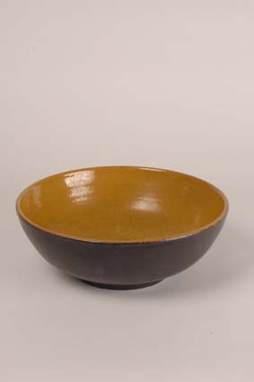 1955 — Bowl, 10,5 x 30 cm, impressed mark "Joost Marechal" (bottom)