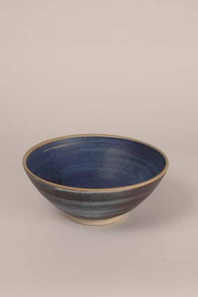1968-1969 — Bowl, 10,5 x 25,5 cm, signed "Joost Mar&eacute;chal" (bottom) &amp; impressed mark "JM".