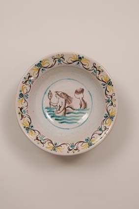 1946-1947 — Bowl, 4,5 x 22 cm, signed "Kerammar" &amp; "16" (bottom).