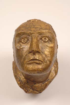 1965-1970 — &lsquo;Watcher Head&lsquo;, 21 cm high, unsigned.