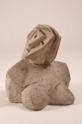1968-1970 — Bust, 40 cm, incised monogram "JM".
