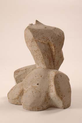 1968-1970 — Bust, 47 cm, incised monogram "JM".