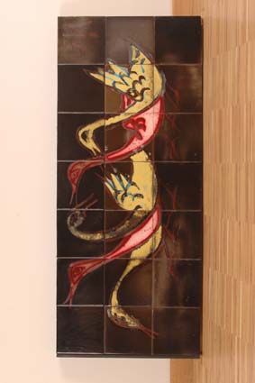 1962-1965 — Tabletop, 107 x 45,5 cm, signed "JM"&nbsp; (top right).