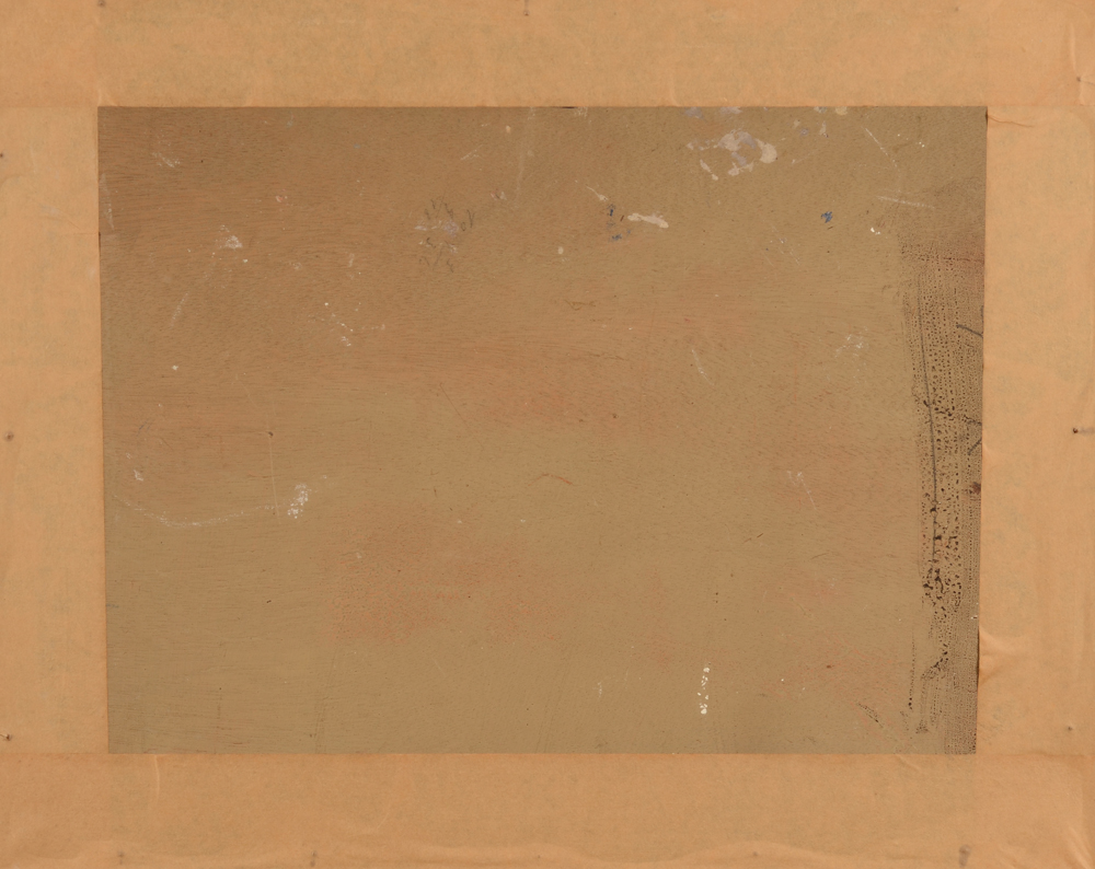 Mathilde du Monceau de Bergendael — Back of the painting